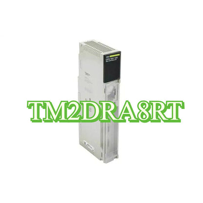 Schneider Electric Modicon TM2DRA8RT PLC Module, industrial automation component, gray