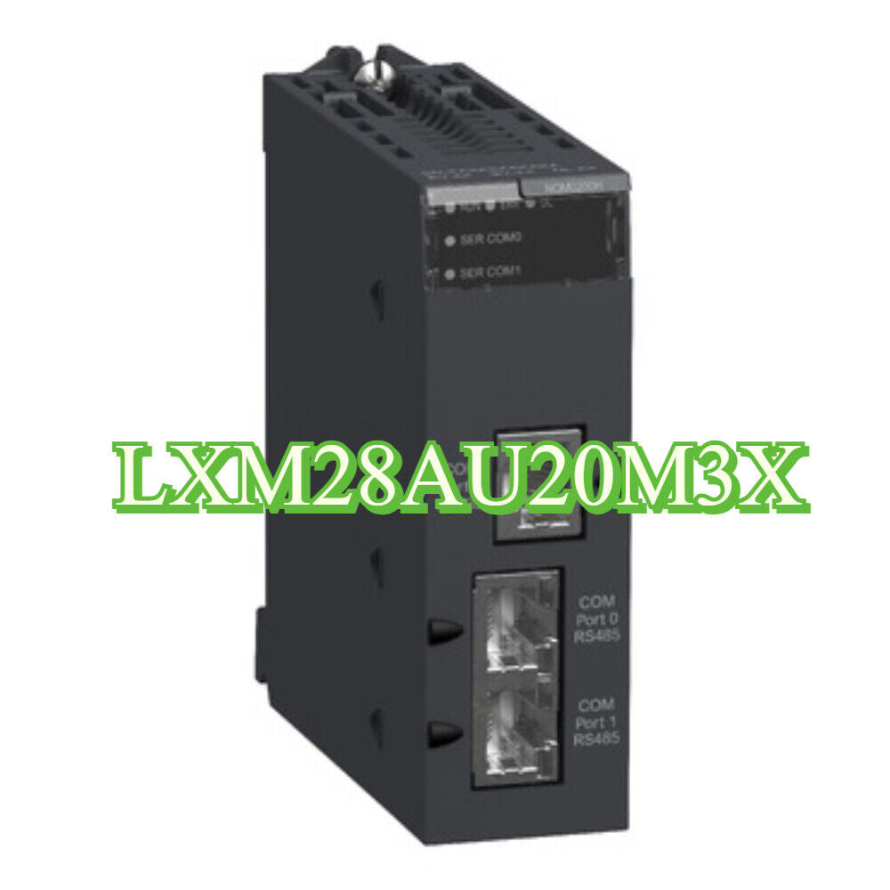 Schneider LXM28AU20M3X Servo Drive, black industrial automation component.