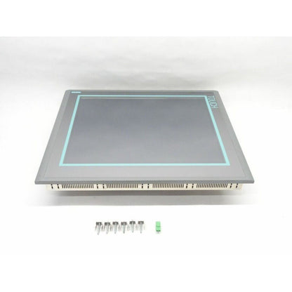 Siemens SIMATIC HMI Basic Panel, gray touch screen display with 'TOUCH' label.