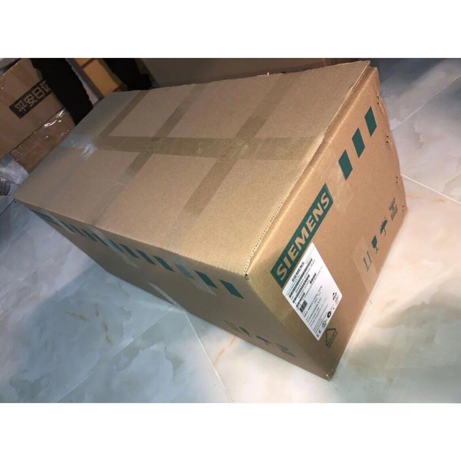 Siemens industrial automation parts shipping box, cardboard packaging