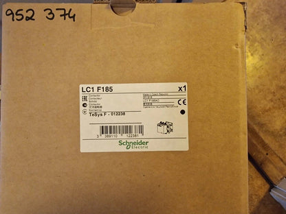 LC1 F185 Schneider Electric Contactor in box, 185A, industrial automation part, new