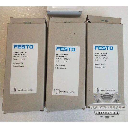 New Festo VUVS-L25-M32C-AD-G14-F8-1C1 575475 Solenoid valve