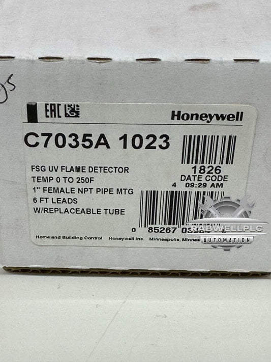 One Honeywell C7035A1023 Flame Detector Sensor C7035A1023 Expedited Shipping