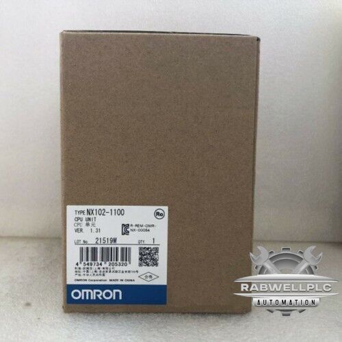 1PCS New Omron NX102-1100 PLC Control Unit In Box Expedited Shipping