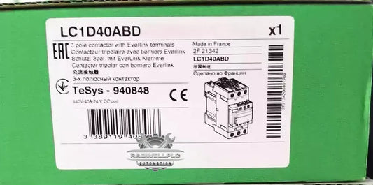 1PC Schneider LC1D40ABD LC1-D40ABD Contactor DC24V New In Box Free Shipping