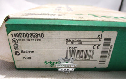 NEW SCHNEIDER MODICON 140DDO35310 SINK OUTPUT MODULE