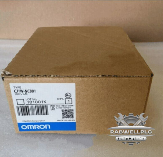 Original Omron CJ1W-NC881 Position Control Unit CJ1WNC881 New In Box CJ1WNC881