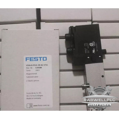 New Festo VSVA-B-P53C-ZD-A2-1T1L 539188 Solenoid Valve