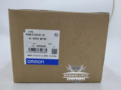 Omron R88M-K75030T-S2 Servo Motor New One Expedited Shipping R88MK75030TS2