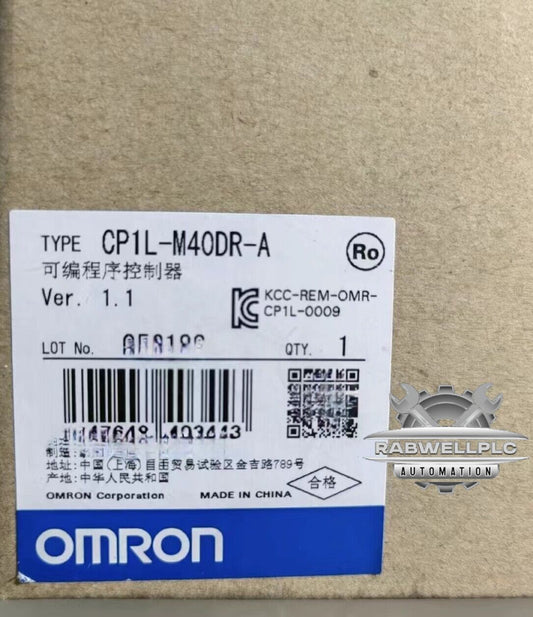 1pcs New Omron Brand New CP1L-M40DR-A PLC Module