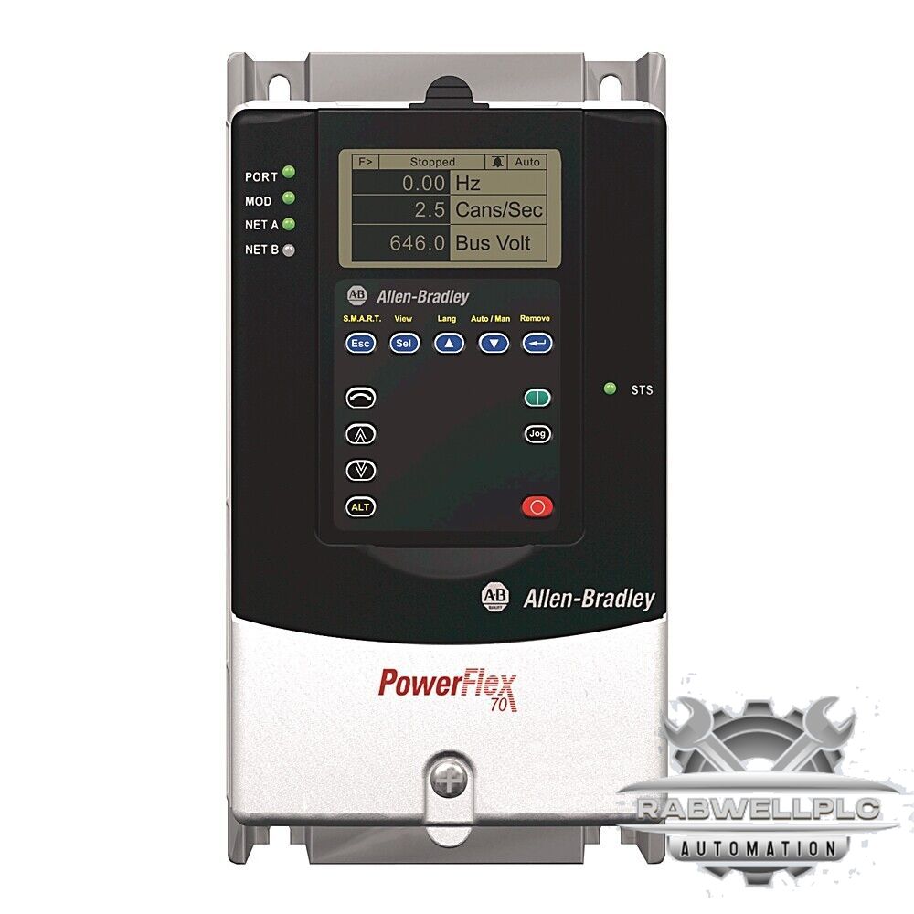 20AD2P1A3AYYANC0 PowerFlex 70 AC Drive 2.1 A at 1 Hp 20A