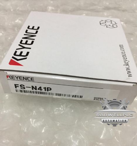 One Keyence FS-N41P Fiber Amplifier Sensor New In Box Expedited Shipping