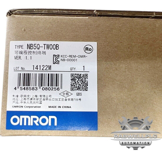 NB5Q-TW00B OMRON NB5Q-TW00B HMI Interactive Display New In Box