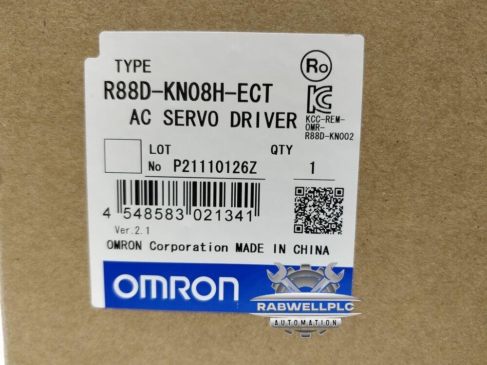 Omron R88D-KN08H-ECT Servo Driver New One R88DKN08HECT