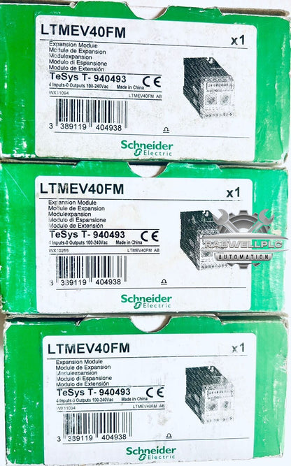 SCHNEIDER ELECTRIC TELEMECANIQUE LTMEV40FM CONTACTOR EXPANSION MODULE