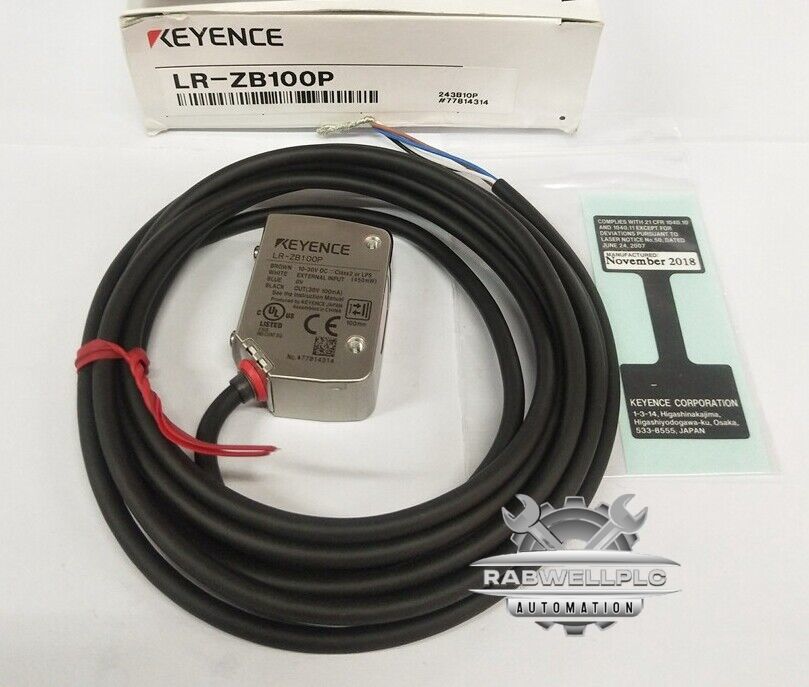 1PC New Keyence LR-ZB100P Laser Sensor In Box LRZB100P Expedited Shipping