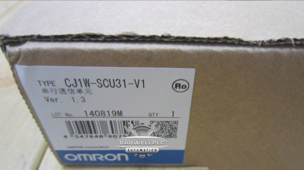 Omron CJ1W-SCU31-V1 PLC Module CJ1WSCU31V1 New In Box One Year Warranty