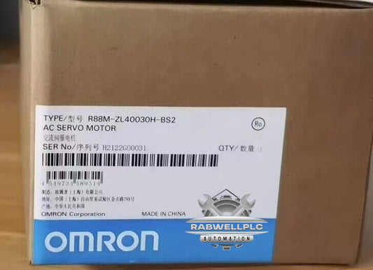 One Omron R88M-ZL40030H-BS2 Servo Motor New Fast Shipping