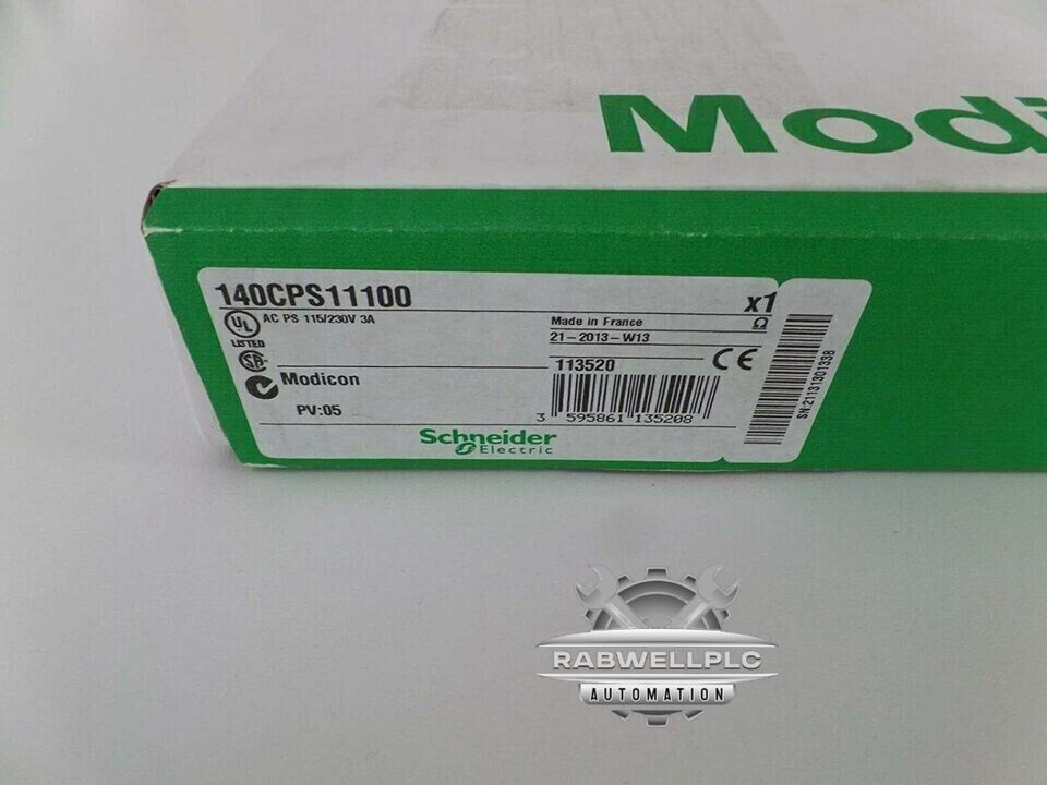 New In Box Schneider 140CPS11100 140 CPS 11100 Quantum Power Module