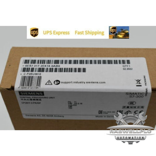 6ES7 317-2EK14-0AB0 Siemens 6ES7317-2EK14-0AB0 New Expedited Shipping