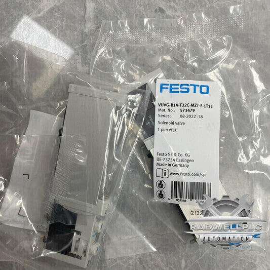 New FESTO VUVG-B14-T32C-MZT-F-1T1L 573479 Solenoid Valve