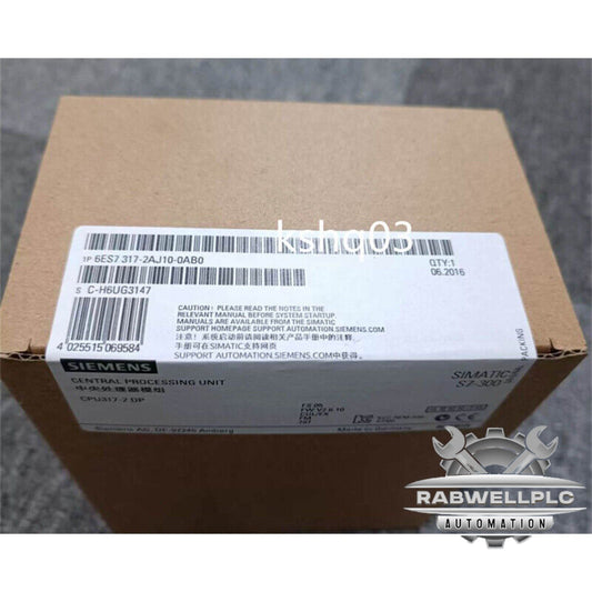 1PC Siemens 6ES7 317-2AJ10-0AB0 6ES7317-2AJ10-0AB0 New In Box Expedited Shipping