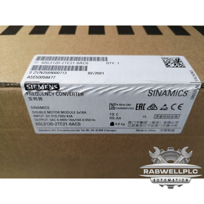 1PC Siemens 6SL3 120-2TE21-8AC0 6SL3120-2TE21-8AC0 New In Box Expedited Shipping