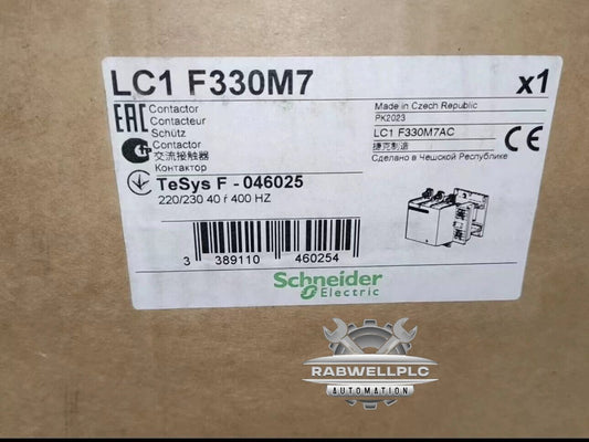 LC1F330M7 New Schneider TeSys F Contactor LC1-F330M7 with Box Free Shipping