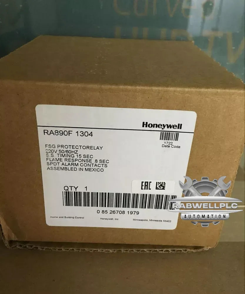 One New HONEYWELL RA890F 1304 Protectorelay RA890F1304 Expedited Shipping