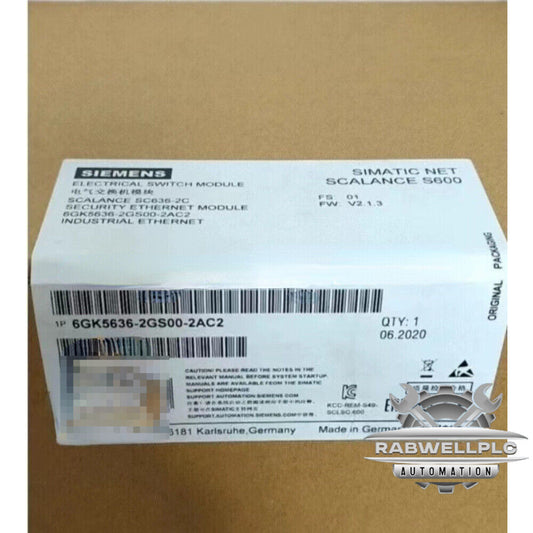 6GK5636-2GS00-2AC2 Siemens Brand-New in Box 1PC switch  Express