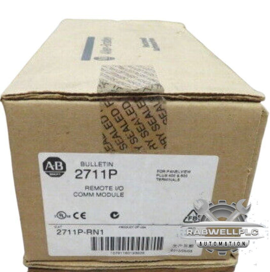 Allen Bradley 2711P-RN1 Communication Module Ser A