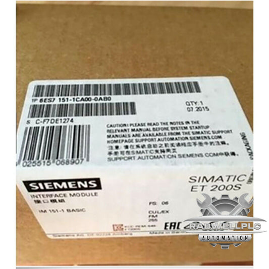 1PC Siemens 6ES7 151-1CA00-0AB0 6ES7151-1CA00-0AB0 New In Box Expedited Shipping