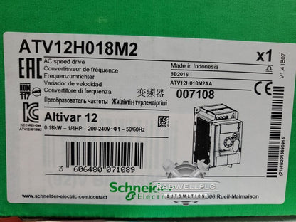 One Schneider ATV12H018M2 Inverter PLC Module New In Box Expedited Shipping