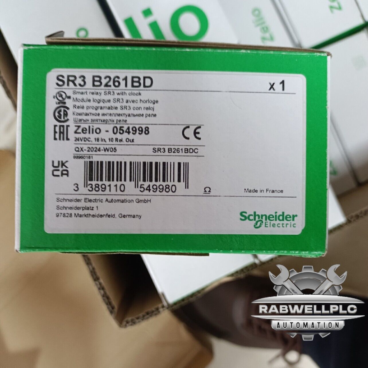 SR3B261BD New Schneider Module SR3 B261BD Fast Shipping