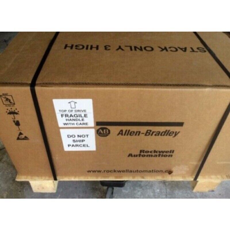 Allen-Bradley AC Drive shipping box, Fragile, Handle with Care, Do Not Ship Parcel.