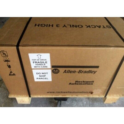 Allen-Bradley AC Drive shipping box, Fragile, Handle with Care, Do Not Ship Parcel.