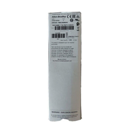 Allen-Bradley 1734-TOP3S Terminal Base PLC Module label, product details, industrial automation component, fast shipping