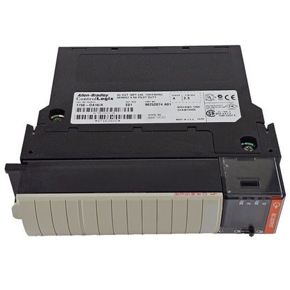 Allen-Bradley ControlLogix 1756-OA16/A AC Output Module, 16-point, 120/240V AC, industrial automation part.