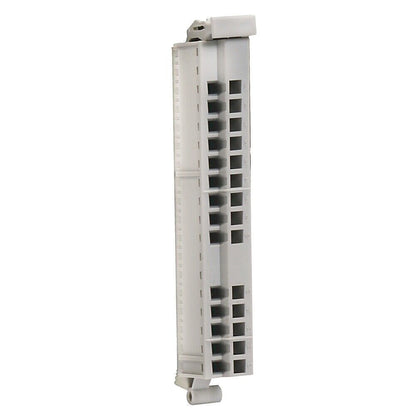 Allen-Bradley 5069-RTB14CJC-SCREW PLC terminal block connector, gray, industrial automation component.