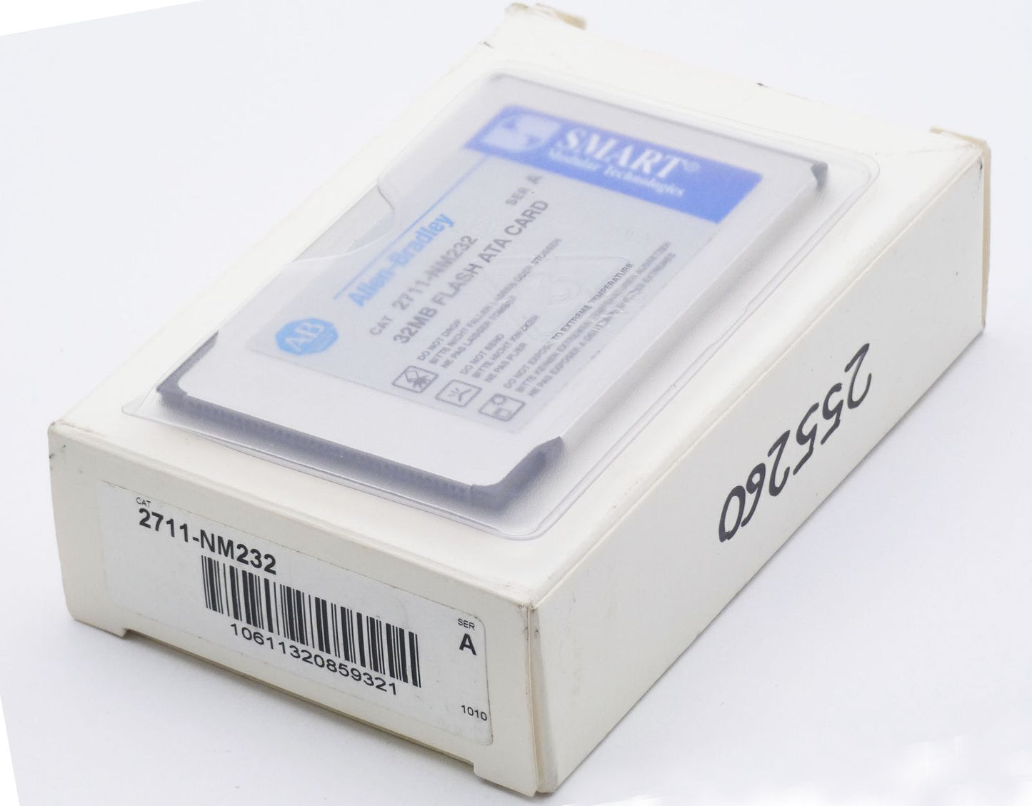 Allen-Bradley 2711-NM232 32MB Flash ATA Card in box. PLC module industrial automation part.