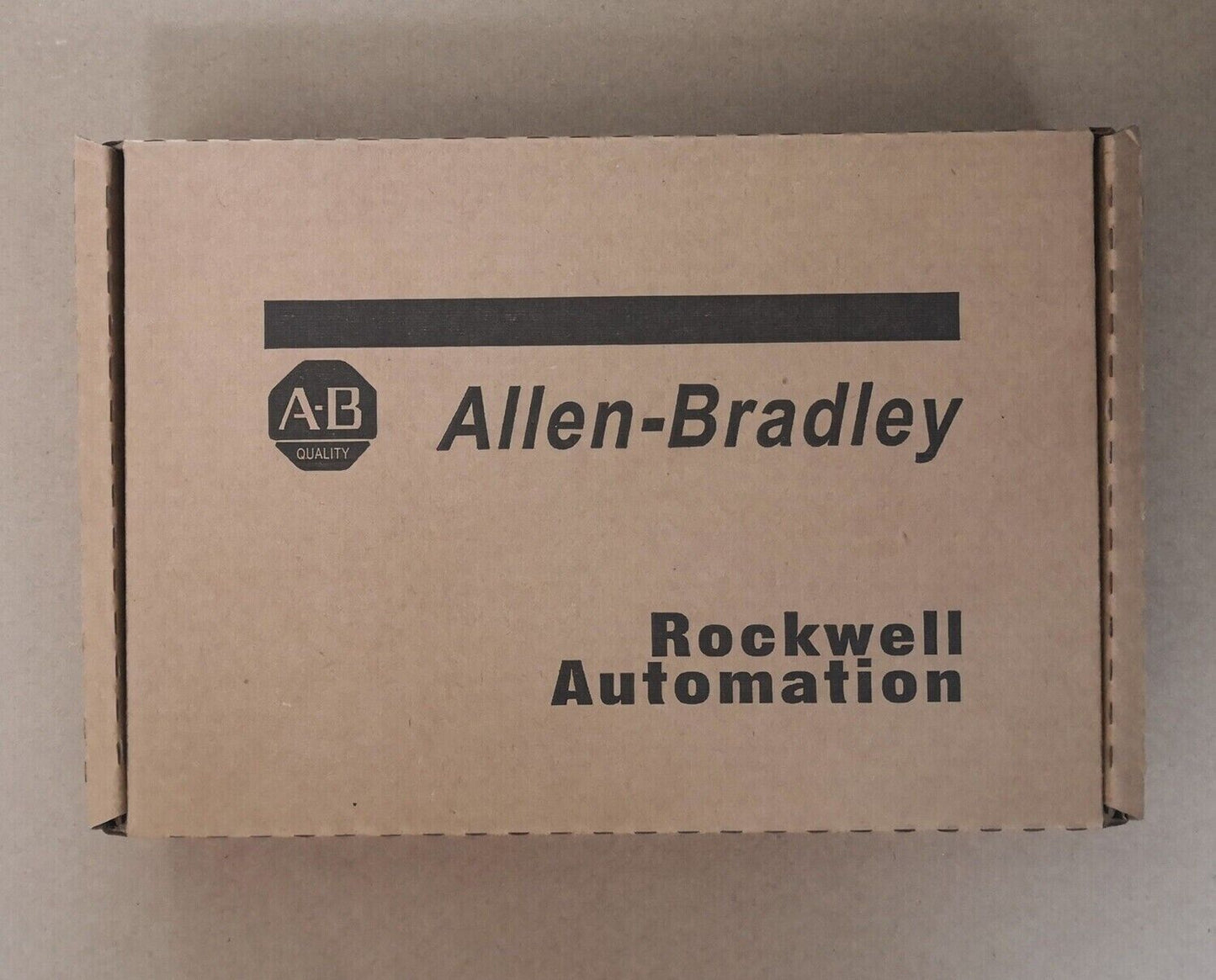 Allen-Bradley 1746-NT8 SLC 500 Thermocouple Input Module box, featuring Rockwell Automation logo and product details.