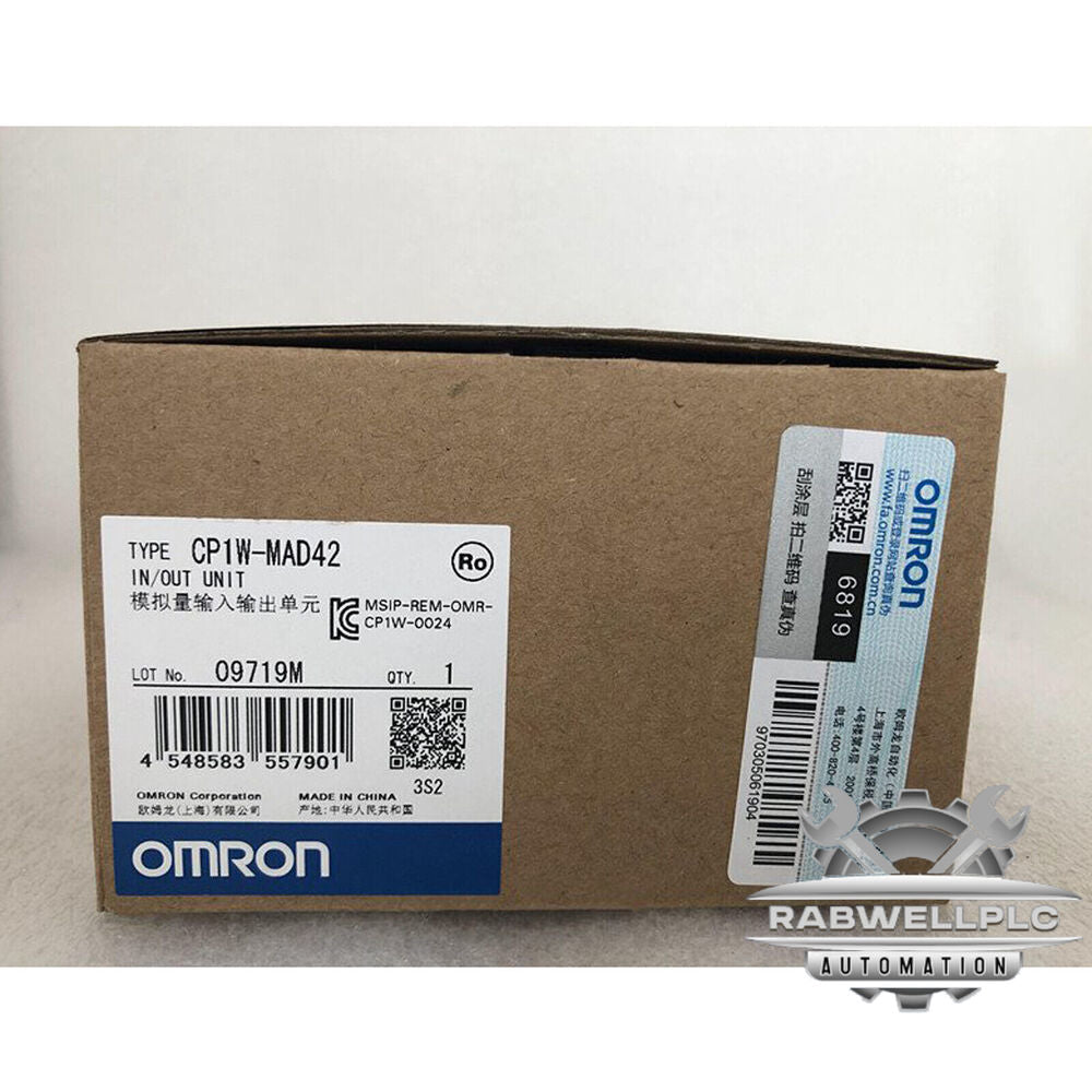 Omron CP1W-MAD42 PLC Module New One Free Shipping CP1WMAD42