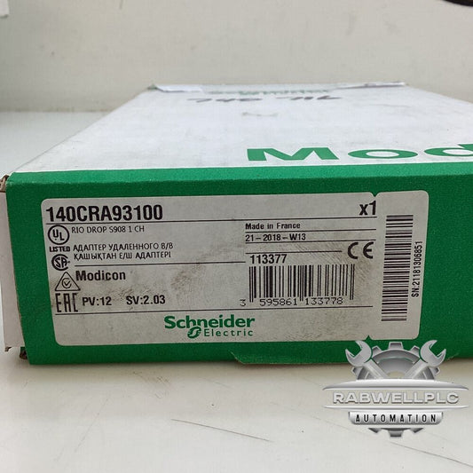 1PC Schneider 140CRP93100 RIO Head Module 140CRP93100 New Expedited Shipping