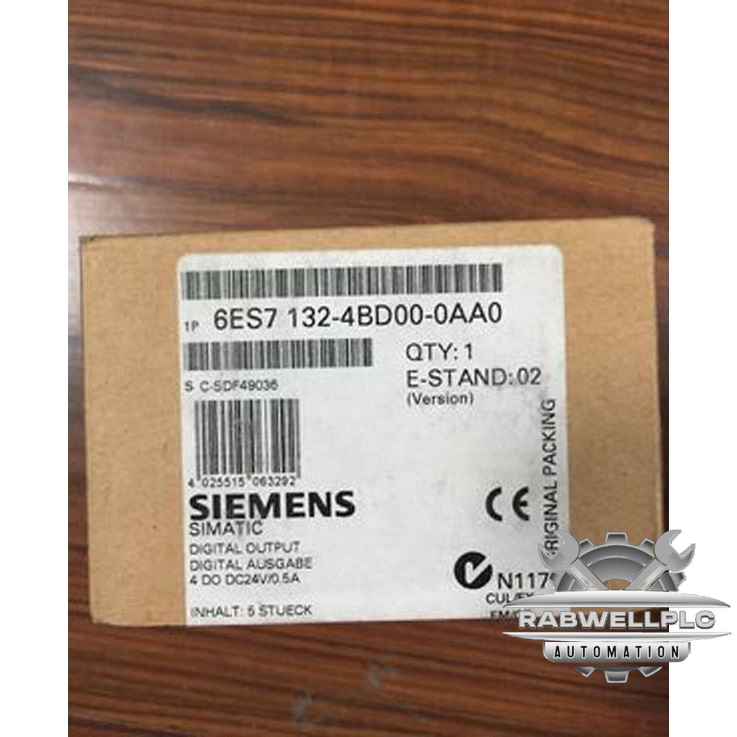 New Siemens 6ES7 132-4BD00-0AA0 6ES7132-4BD00-0AA0 SIMATIC DP 5 ELECTRON MODULES