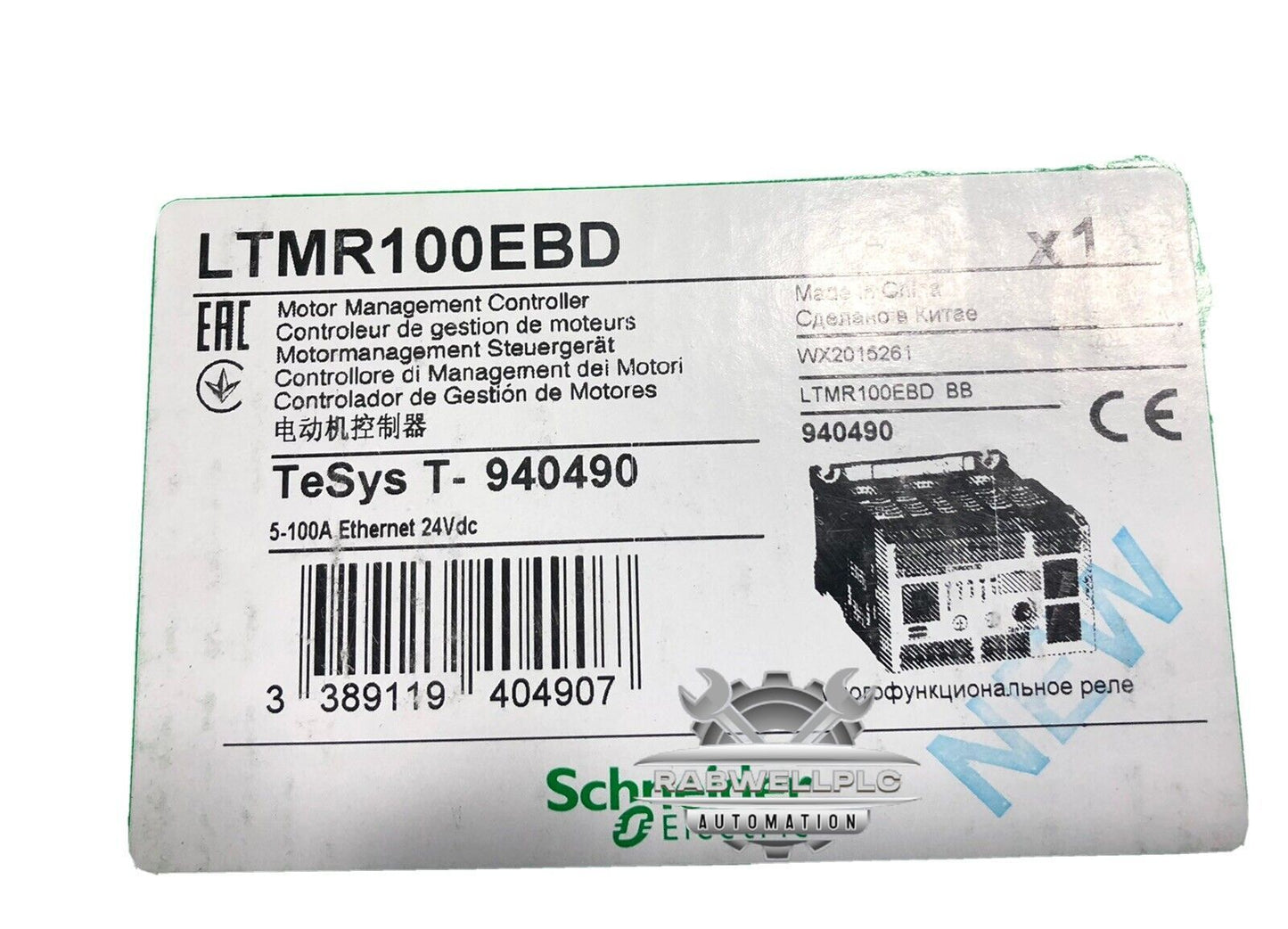 SCHNEIDER ELECTRIC LTMR100EBD / LTMR100EBD - New In The Box