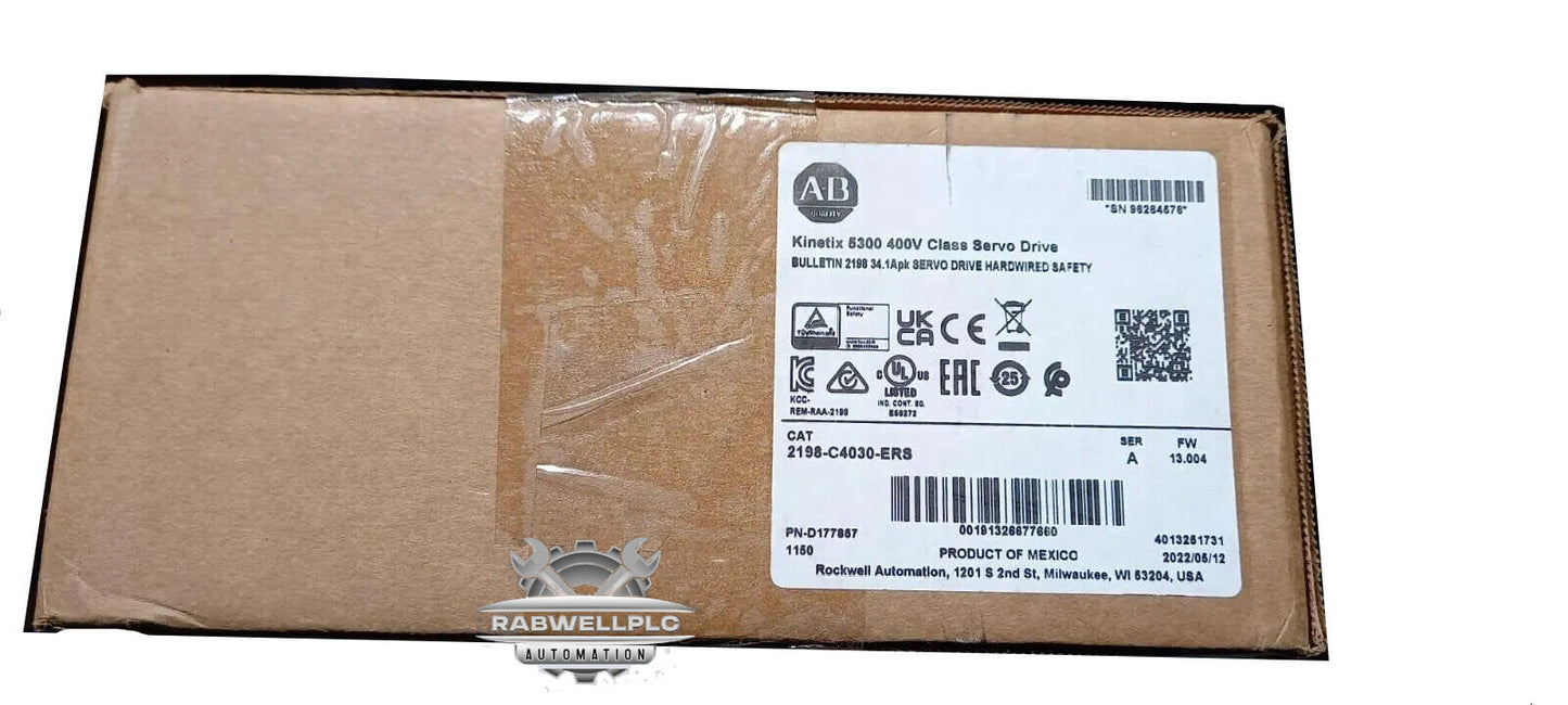 Allen Bradley 2198-C4030-ERS Kinetix 5300 400V Class Servo Drive