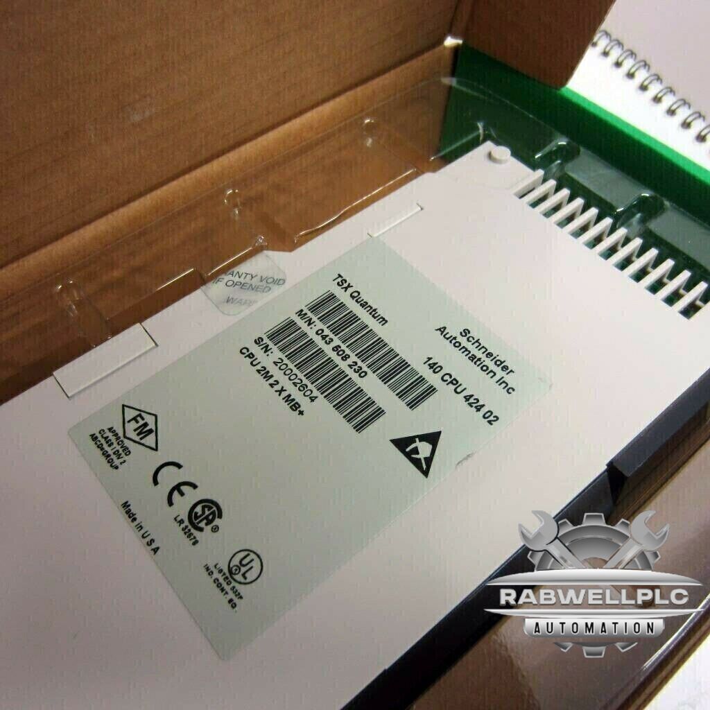 1 PCS Schneider 140CPU42402 Modicon Quantum CPU Module 140CPU42402 New In Box