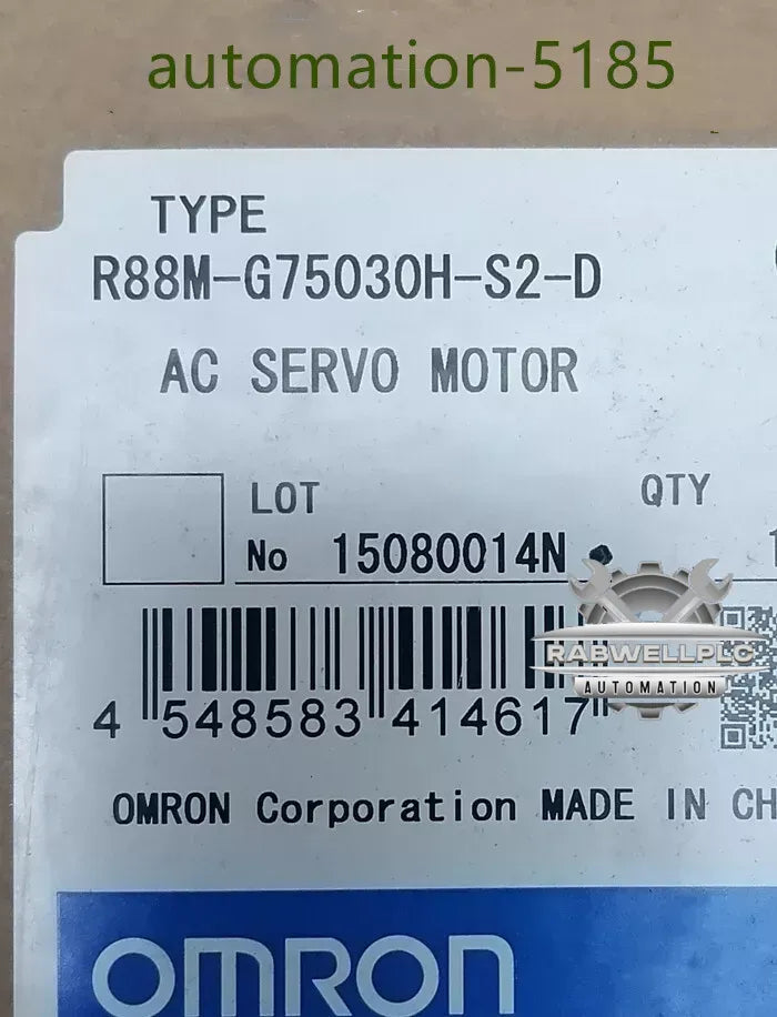 Omron R88M-G75030H-S2-D Servo Motor 1PC New Expedited Shipping #