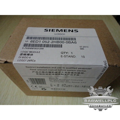 New Siemens 6ED1 052-2HB08-0BA0 6ED1052-2HB08-0BA0 LOGO! 24RCEO (AC)