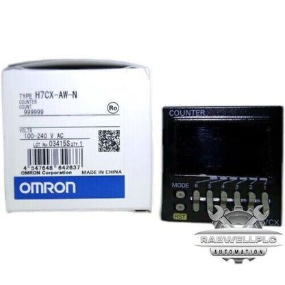 OMRON H7CX-AW-N H7CXAWN Counter 100-240VAC Original New in Box Free Ship